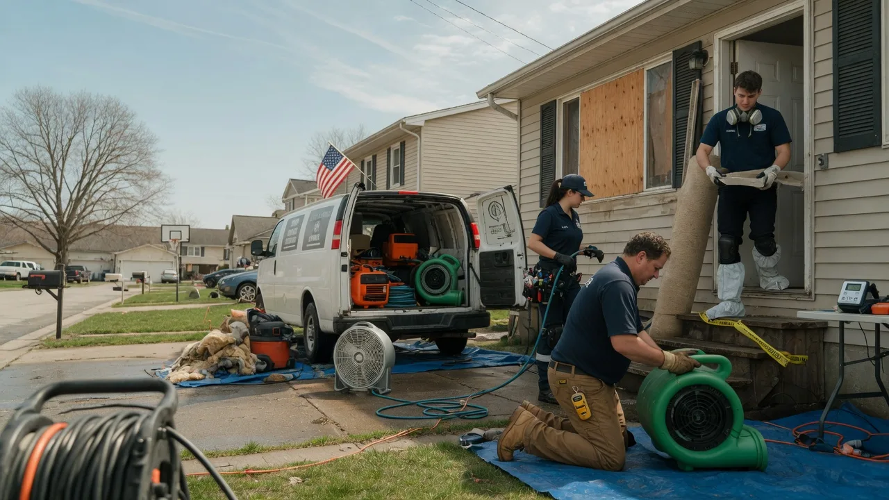 Water Damage Restoration in Leonard, MN near me